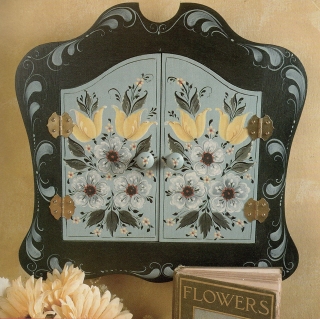 Hallingdal Flowers Key Box