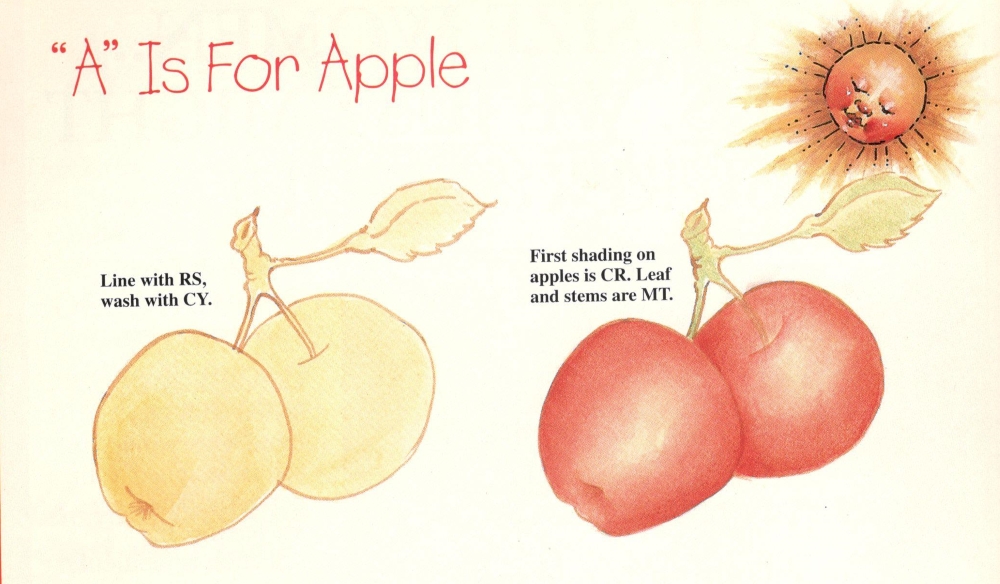 featured a is for apple